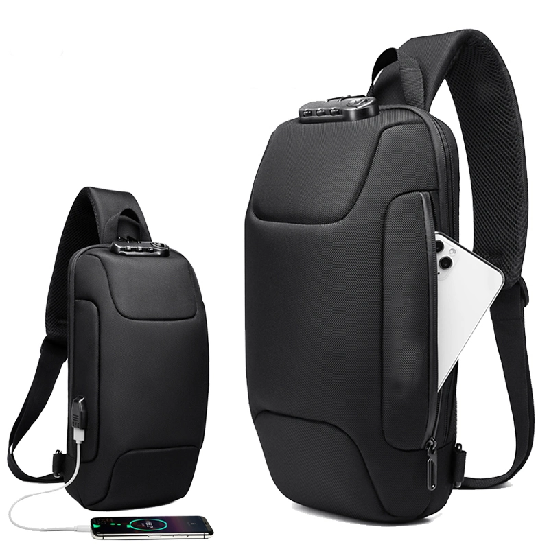 Lock Backpack Anti-Theft Sling Shoulder Bag