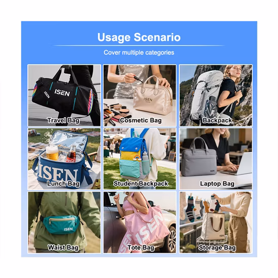 Bolso cosmético del artículo de tocador del maquillaje de la malla de las mujeres de encargo del viaje de la moda del OEM RPET